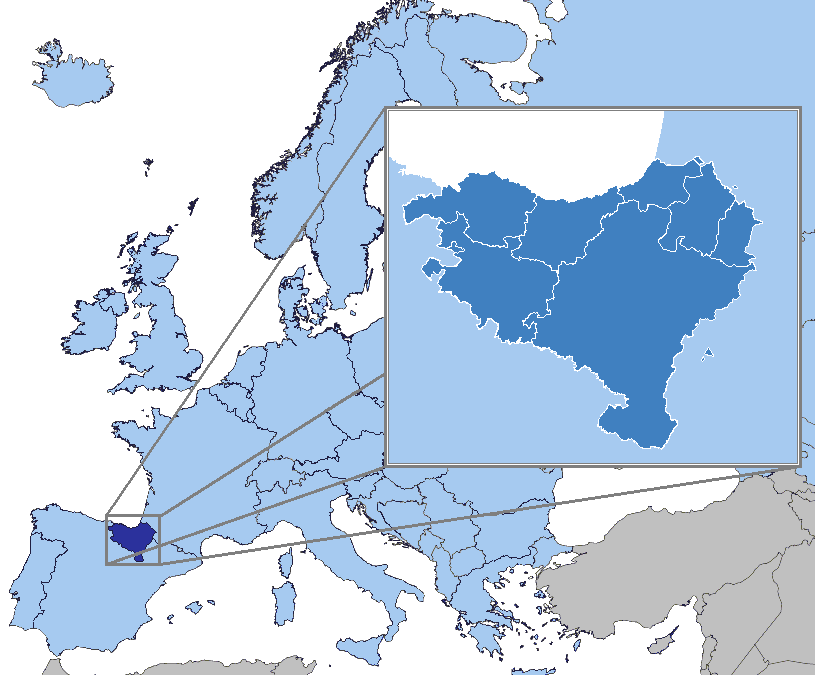 Où se trouve le Pays Basque sur la carte de France ?