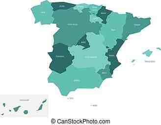 Quelles sont les 17 régions d'Espagne ?