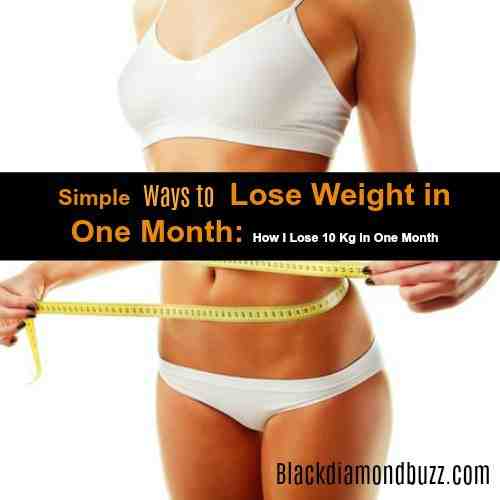 Comment perdre 9 kilos rapidement ?