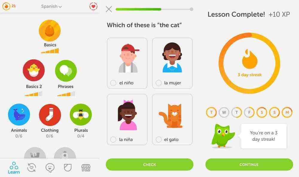 Comment passer au niveau supérieur avec Duolingo ?